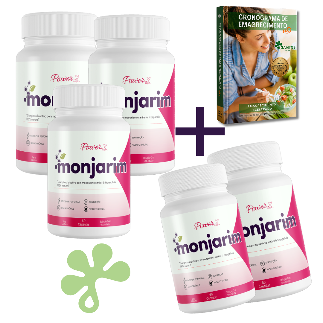 Kit Monjarim com 5 frascos